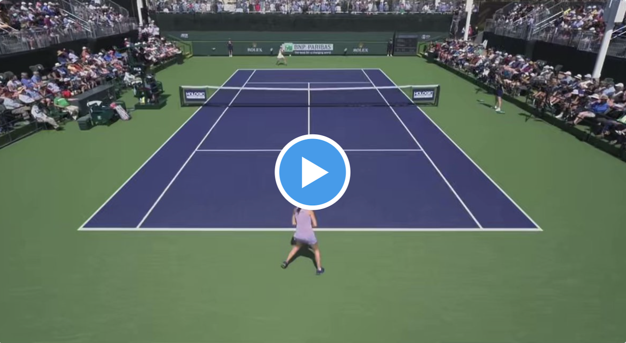 Vidéos WTA Indian Wells Alizé Cornet battue par la 427e mondiale