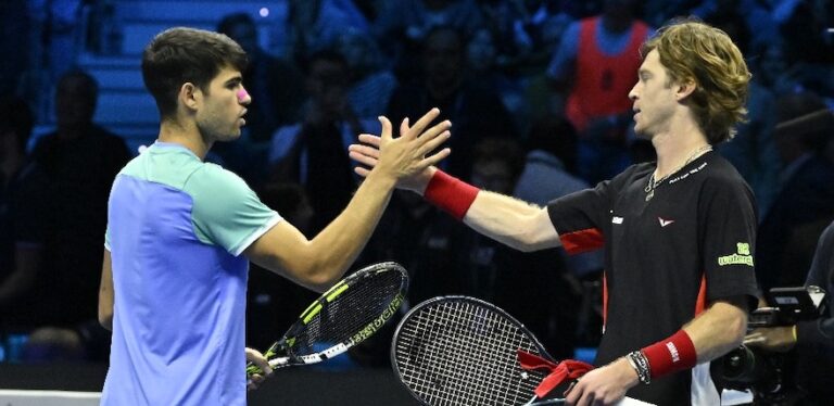 Atp Finals Andrey Rublev Apr S Sa D Faite Contre Carlos Alcaraz