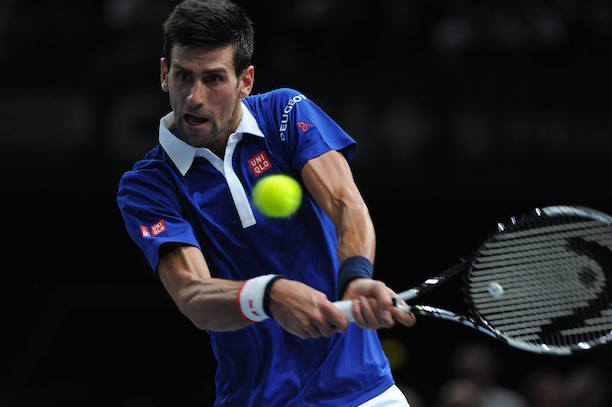 Djokovic n'a pas brillé - ATP - Rolex Paris Masters - We ...